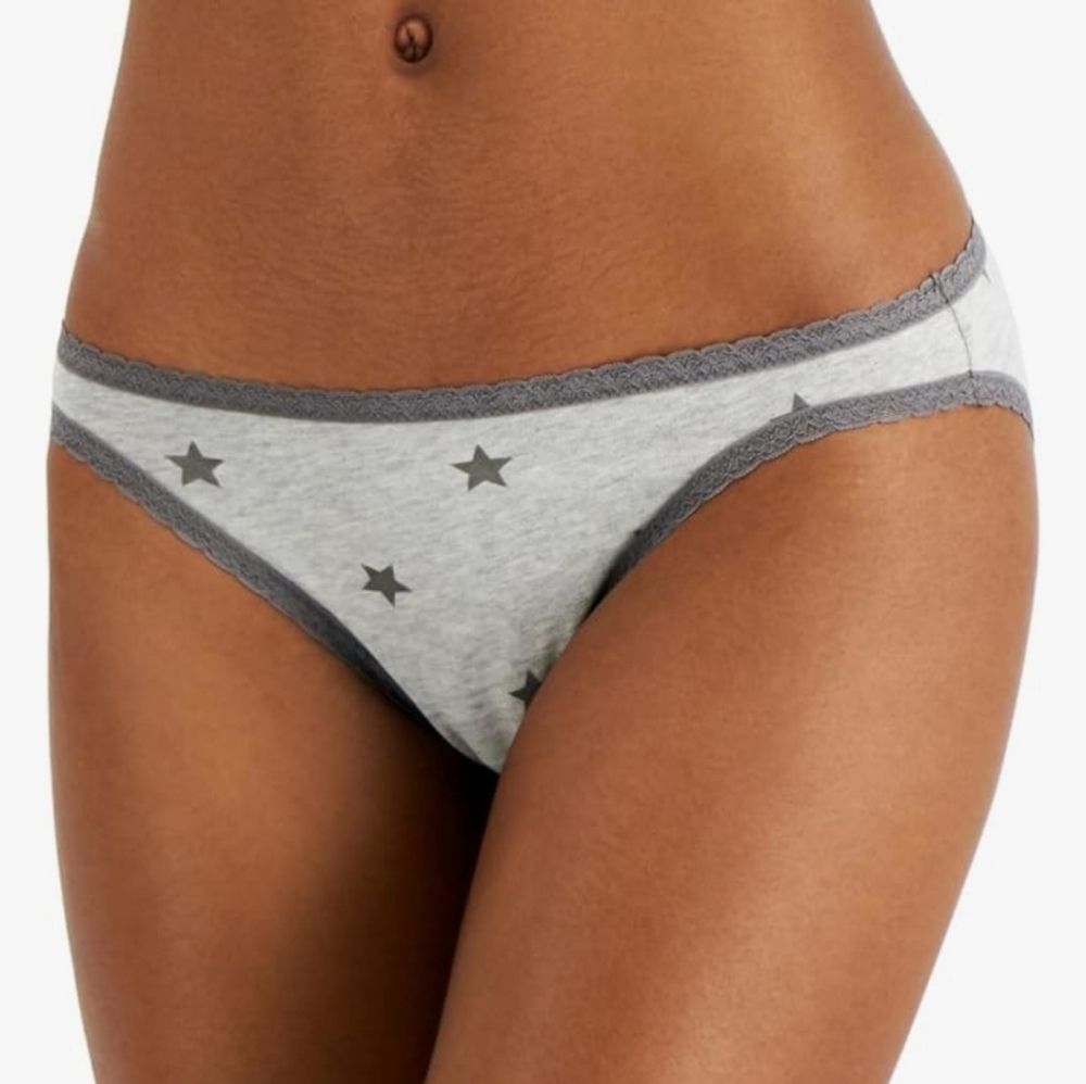 NWT 6 pairs of Jenni Women’s Lace Trim Bikini Underwear size Large